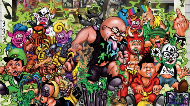 GREEN JELLŸ To Release Garbage Band Kids Album In June; Guests Include Members Of SUICIDAL TENDENCIES, KITTIE, THE DWARVES, PILEDRIVER, TRAILER PARK BOYS, And More; "Punk Rock Pope" Single Streaming