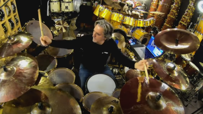 STYX Drummer TODD SUCHERMAN Shares "Crash Of The Crown" Playthrough Video