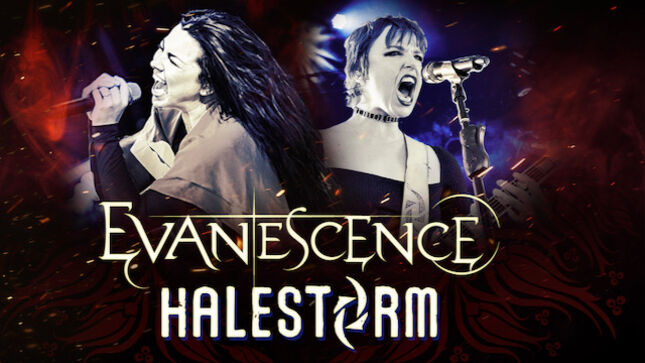 HALESTORM + EVANESCENCE Announce Fall 2021 US Arena Tour; Video Message