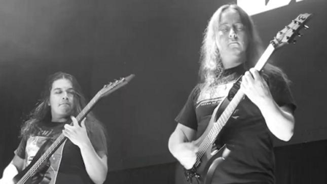 ABYSMAL DAWN Bassist And Guitarist Demo ESP LTD Black Metal Series In New Video