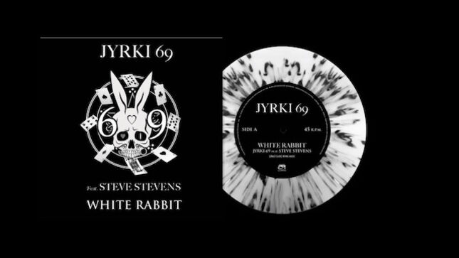 THE 69 EYES Singer JYRKI 69 Joins Forces With Guitarist STEVE STEVENS For "White Rabbit" Single; Visualizer Streaming