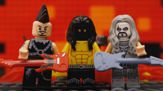 BEN BLUTZUKKER Releases LEGO Video For New Single "Metalhead" Featuring SNOWY SHAW