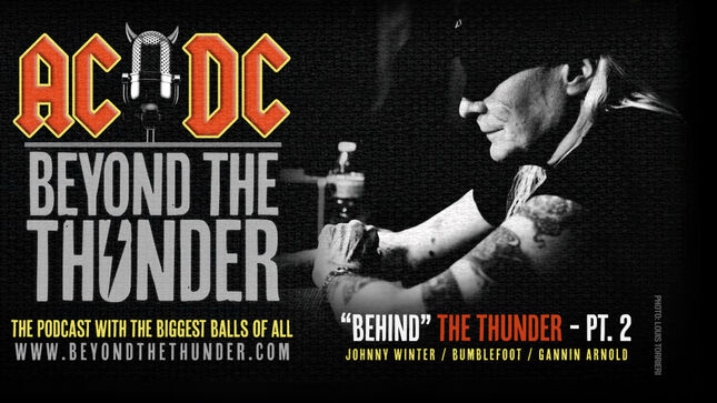 AC/DC Beyond The Thunder Podcast Features Never-Before-Heard Interview With The Late JOHNNY WINTER And More