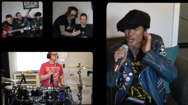 BUCKCHERRY Members Cover BEE GEES Classic "Nights On Broadway"; Video