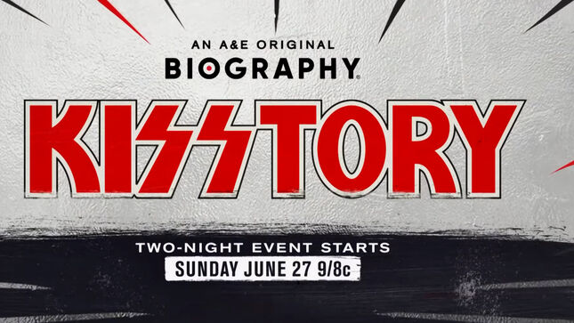 KISS - New Video Trailer Released For A&E's 2-Night Documentary Event, Biography: KISStory