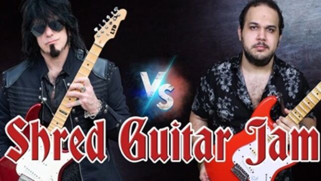 ALCATRAZZ Guitarist JOE STUMP Shares Shred Guitar Jam With Brazil's CESÁRIO FILHO (Video)