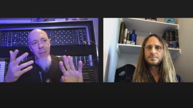 DREAM THEATER Keyboardist JORDAN RUDESS Holds Close To The Edge Album Listening Party With YES Vocalist JON DAVISON (Video)