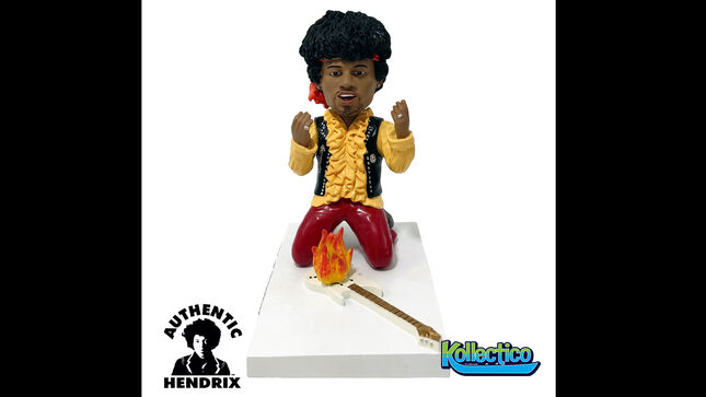 JIMI HENDRIX Live At Monterey Bobblehead Available In August