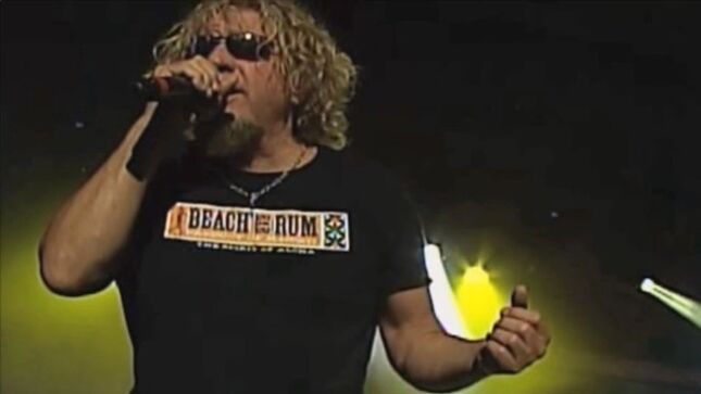 SAMMY HAGAR To Perform "I Can't Drive 55" With Guitarist VIC JOHNSON At 37th Annual NASCAR All Star Race