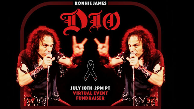 RONNIE JAMES DIO’s Birthday Celebrated July 10 With Star-Studded Global Virtual Fundraiser; TONY IOMMI, CHUCK BILLY, GILBY CLARKE, LITA FORD, GLENN HUGHES And More To Appear