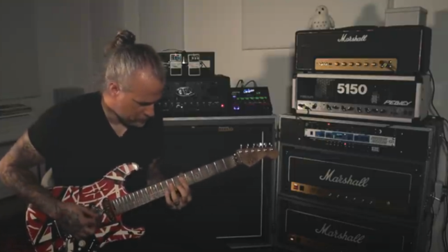 CYHRA Guitarist EUGE VALOVIRTA - "How To Get EDDIE VAN HALEN's Guitar Sound On The Tokyo Dome Live Album" (Video)