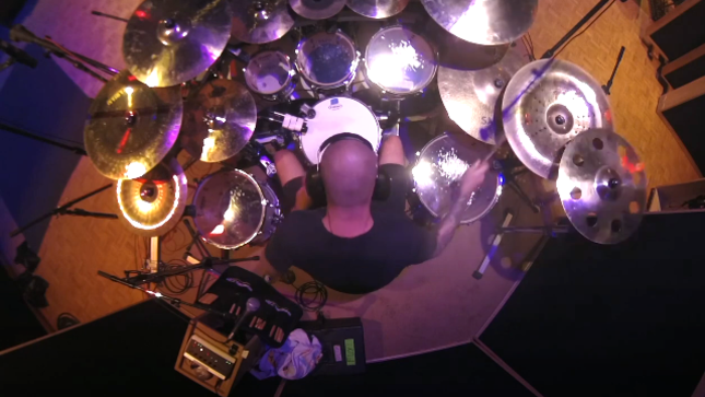 IMONOLITH Share Behind-The-Scenes Footage Of RYAN VAN POEDEROOYEN Recording Drum Tracks For New "Angevil" Single 