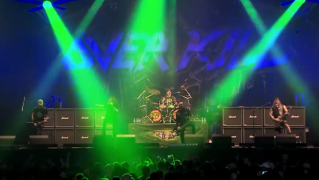 OVERKILL - Pro-Shot Footage Of Entire Hellfest 2016 Show Available