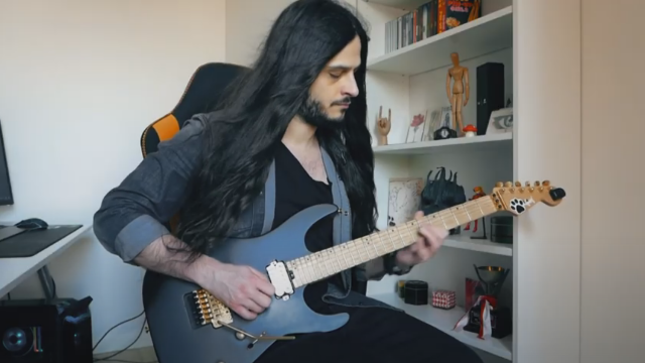 FROZEN CROWN Guitarist FEDERICO MONDELLI Breaks Down "Neverending" Solo In New Playthrough Video