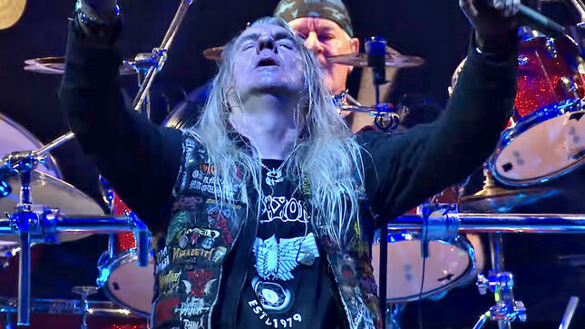 SAXON's New Studio Album To Be Released In February; BIFF BYFORD Issues Video Update