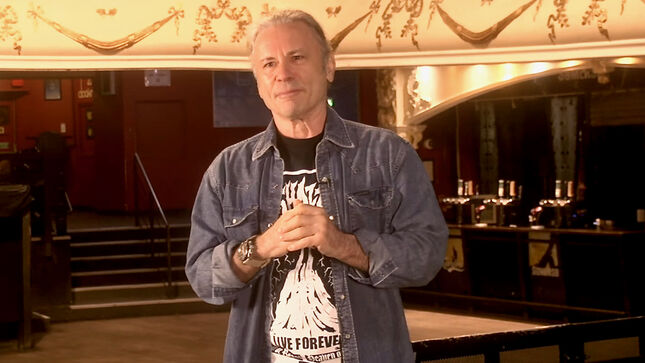 BRUCE DICKINSON Teases 2022 IRON MAIDEN Tour - "Next Year I Will Be Onstage With All My Mates, And With You As Well"; Video