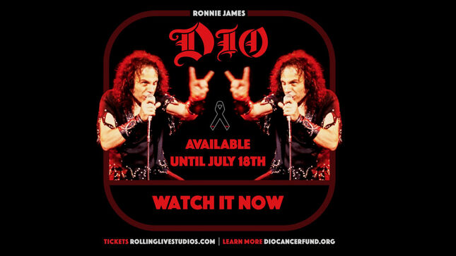 RONNIE JAMES DIO Birthday Celebration Available Through July 18, Due To Popular Demand