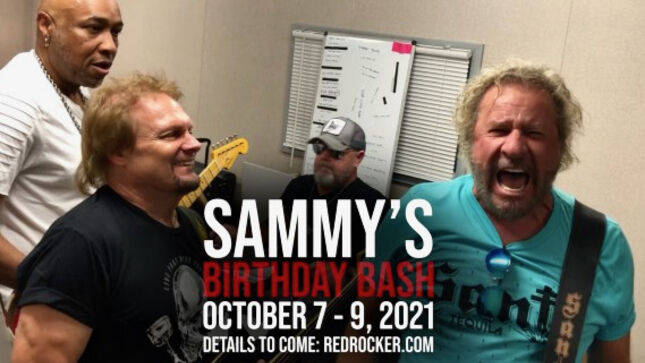 SAMMY HAGAR Issues 2021 Birthday Bash Update - "The Bash Can Survive Anything, We'll Make It The Best One Ever"; Video