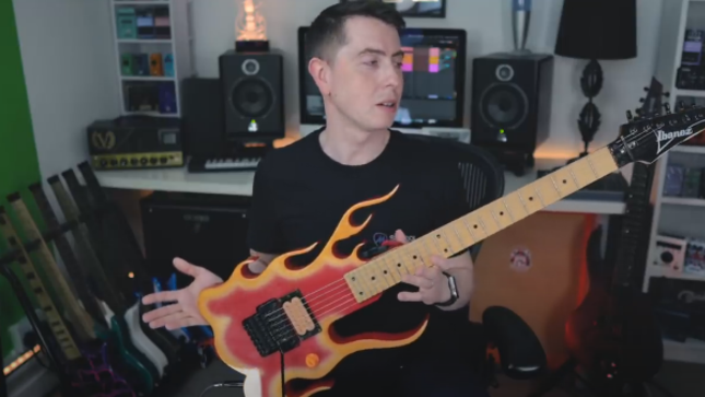 Guitarist THOMAS McROCKLIN Looks Back On Receiving STEVE VAI's Flame Guitar During BAD4GOOD Recording Sessions (Video)