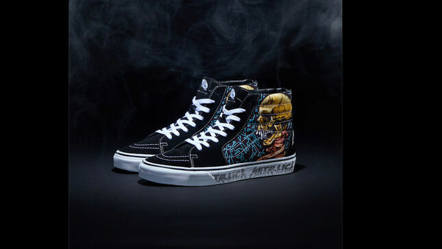 METALLICA - New VANS Collection Honouring 30th Anniversary Of Black Album Now Available