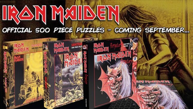 IRON MAIDEN - New 500-Piece Jigsaw Puzzles Coming In September
