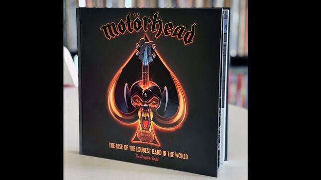 MOTÖRHEAD - Special Pre-Order Launched For The Rise Of The Loudest Band In The World: The Authorized Graphic Novel; Includes Foreword From ROB HALFORD