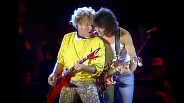 SAMMY HAGAR Reflects On Working With EDDIE VAN HALEN - "We Wrote Those Songs, He Coached Me Through Things He Might Hear; I Miss That" (Video) 