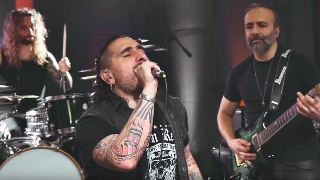 EDGE OF FOREVER Release "Feeding The Fire" Live Studio Session; Video