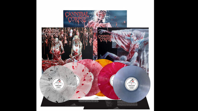 CANNIBAL CORPSE - Eaten Back To Life, Butchered At Birth, Tomb Of The Mutilated Vinyl Reissues Available In October