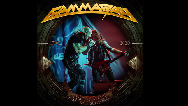 GAMMA RAY Release Video For "Lust For Life" Feat. RALF SCHEEPERS From Upcoming Multi-Format Release, 30 Years Live Anniversary