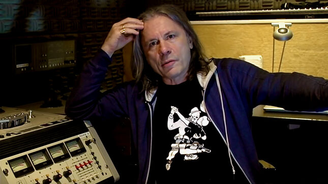 IRON MAIDEN's BRUCE DICKINSON Set To Resume Work On New Solo Album - "We've Already Got A Bunch Of Material" (Video)