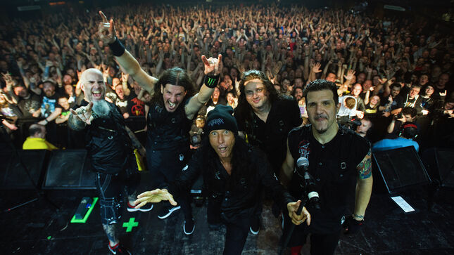 ANTHRAX Extends 40th Anniversary Celebrations With 28-Date European