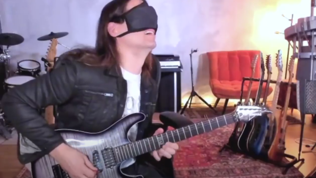 MEGADETH Guitarist KIKO LOUREIRO Takes On HERMAN LI's Blind Guitar Challenge (Video)