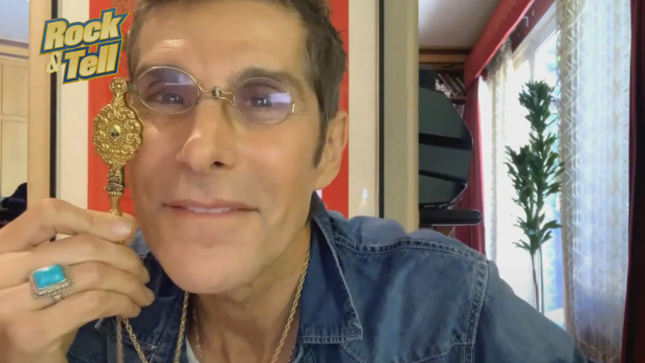 JANE'S ADDICTION Frontman PERRY FARRELL Guests On AXS TV's Rock & Tell