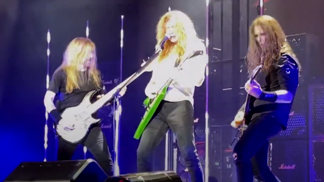 MEGADETH Kick Off Tour Of The Year In Austin, TX; Fan-Filmed Video Of Entire Show Available