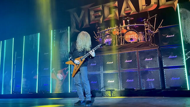 MEGADETH Live In Texas; Front-Row Video Streaming