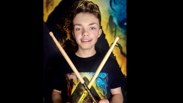 THOMAS THUNDER - 14-Year Old Drum Prodigy Releases New Single "The Pharaoh's Temple" Feat. RON “BUMBLEFOOT” THAL, TONY FRANKLIN, DEREK SHERINIAN; Teaser Video