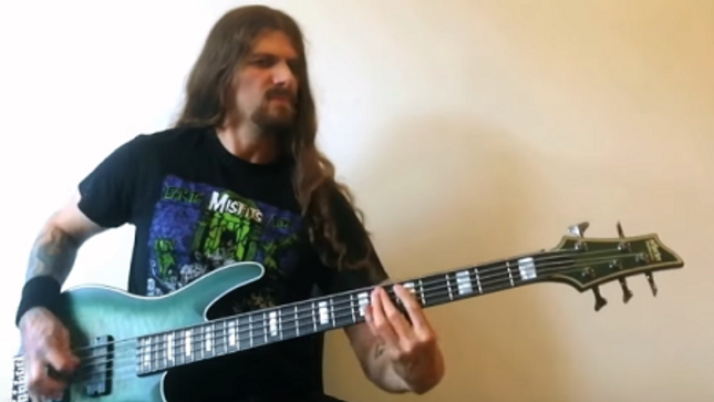 CRADLE OF FILTH Bassist DANIEL FIRTH Films Playthrough Video For "Crawling King Chaos"