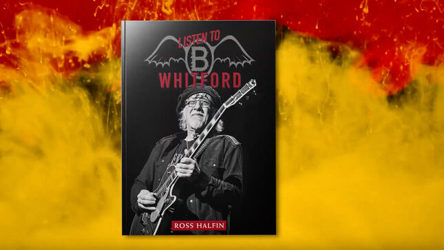 AEROSMITH Guitarist BRAD WHITFORD Collaborates With Photographer ROSS HALFIN On New Book "Listen To Whitford"; Features Introduction By KIRK HAMMETT; Video Trailer