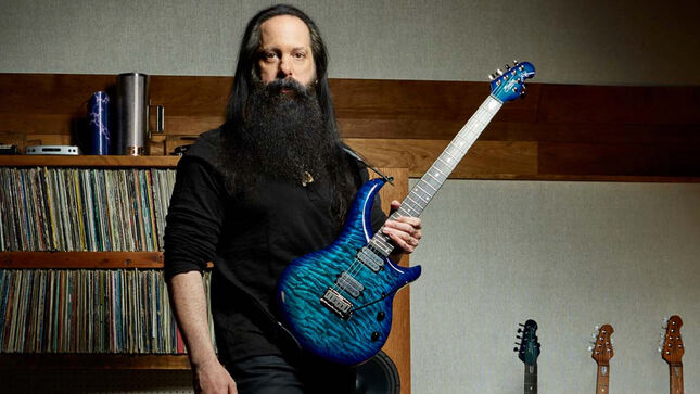 DREAM THEATER's JOHN PETRUCCI Presents All-New Sterling By Music Man Majesty In Cerulean Paradise; Video