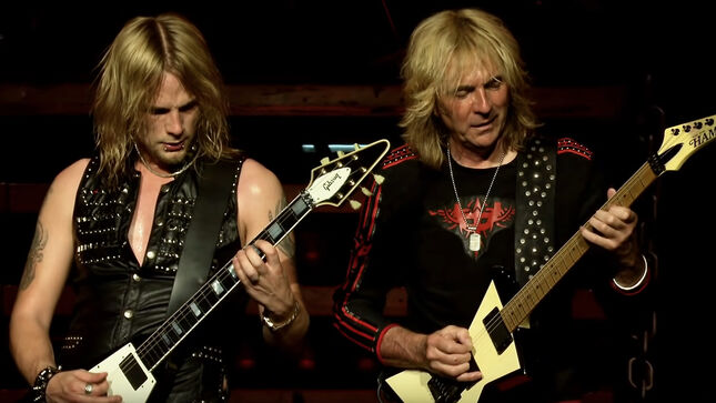 JUDAS PRIEST Guitarist RICHIE FAULKNER On Sharing The Stage With GLENN TIPTON - "Glenn Just Being There Elevates The ‘Rock Star Level’ Another 50% In My Opinion"
