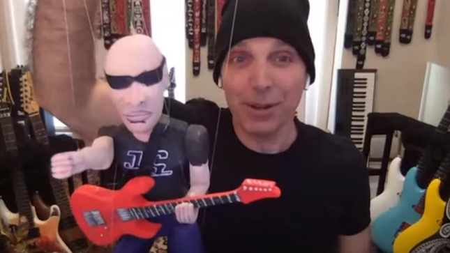 JOE SATRIANI Shares His Rock And Roll Memorabilia On AXS TV's Rock & Tell