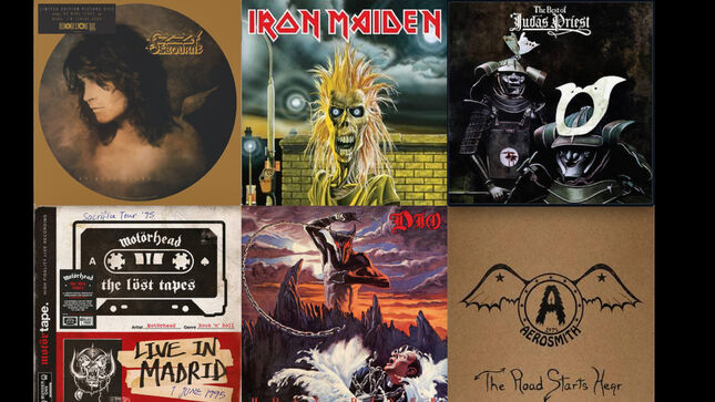 Record Store Day's RSD Black Friday 2021 To Feature Titles From IRON MAIDEN, JUDAS PRIEST, OZZY OSBOURNE, DIO, AEROSMITH, ALICE COOPER, And More