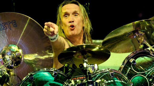 IRON MAIDEN's NICKO MCBRAIN, RINGO STARR, MATT CAMERON, CARMINE APPICE, MIKE PORTNOY, GENE HOGLAN Among 100 Drummers To "Come Together" For BEATLES Cover To End Hunger; Video