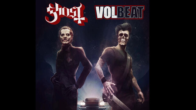 GHOST And VOLBEAT Confirm 26-Date US Co-Headline Tour; TWIN TEMPLE To Support