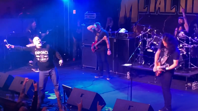 METAL ALLEGIANCE - Fan-Filmed Video From From New York Show And Behind-The-Scenes Footage Streaming