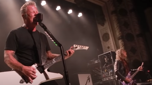 METALLICA Share Pro-Shot Video Of "Harvester Of Sorrow" From Surprise Pop-Up Concert In Chicago