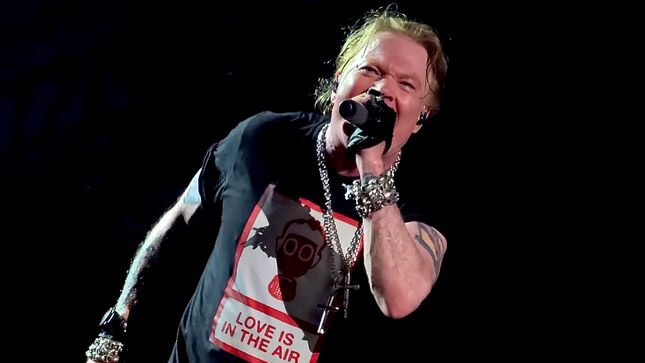 AXL ROSE Issues Statement Following GUNS N' ROSES' Glasgow Cancellation