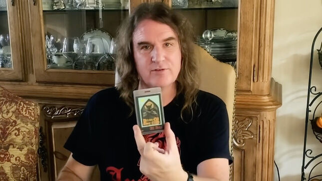 DAVID ELLEFSON Signs Rare MEGADETH Tour Laminates, Itinerary Books Owned By NICK MENZA In Support Of "This Was My Life" Documentary; Video