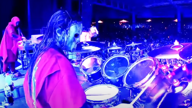 SLIPKNOT - Knotfest Roadshow 2021 JAY WEINBERG Live Drum Cam Footage Streaming